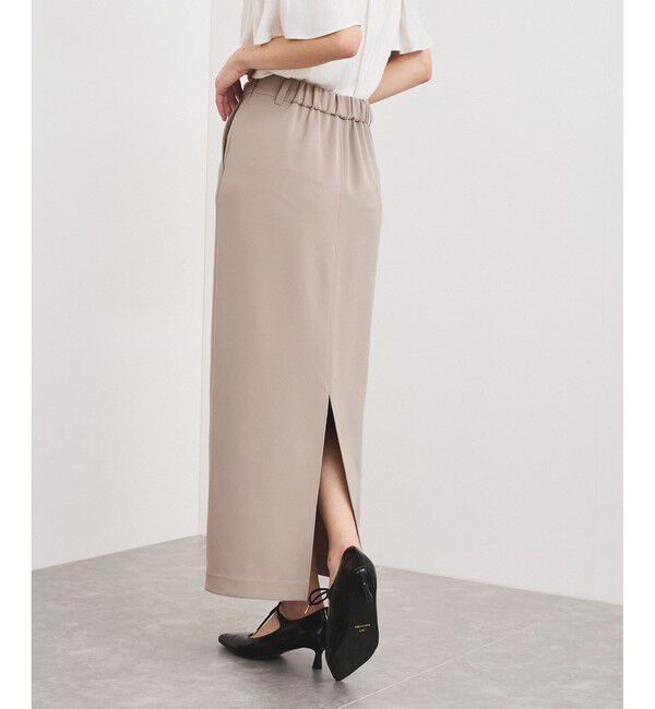 VIS「【洗える】Iラインロングスカート」|スカート|