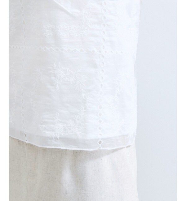 VIS「コンパクトビッグカラーブラウス」|シャツ・ブラウス|