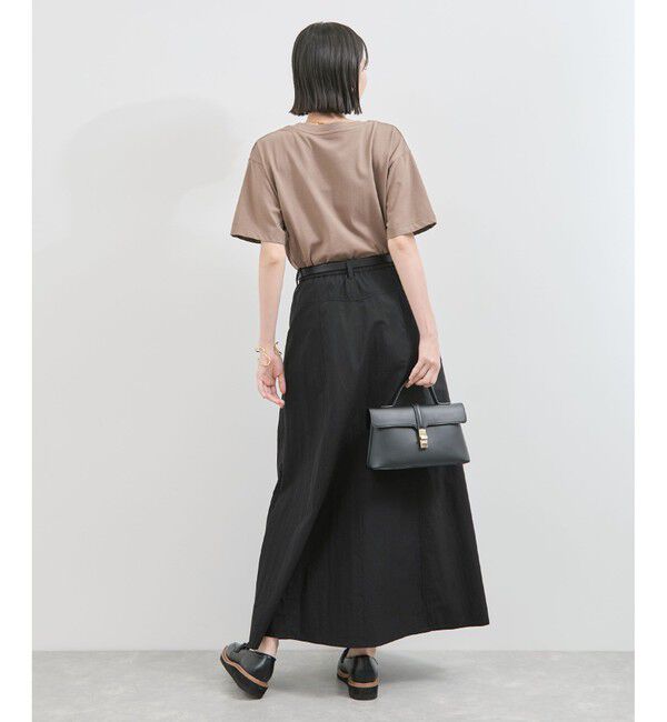 VIS「ウエスト切替デザインフレアスカート」|スカート|