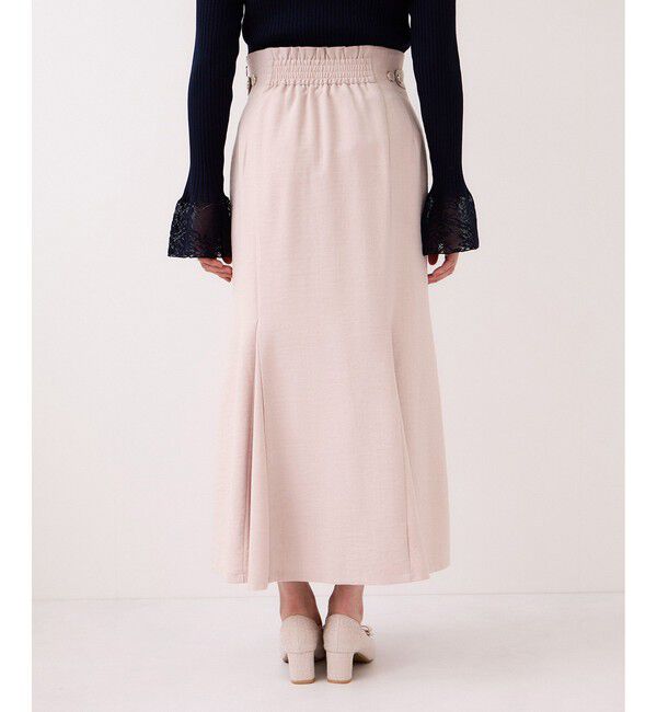 VIS「美easyリネンライクマーメイドスカート/イージーケア・接触冷感・セットアップ対応」|スカート|