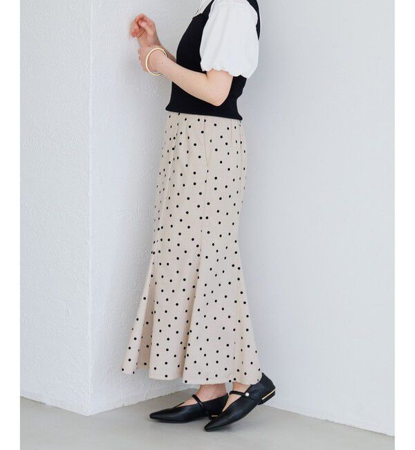 VIS「美easyリネンライクマーメイドスカート/イージーケア・接触冷感・セットアップ対応」|スカート|キナリ系(17)