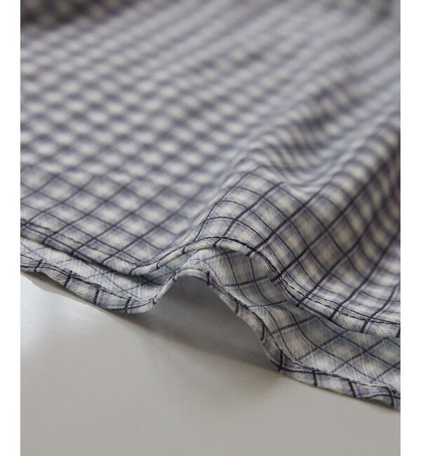 VIS「シアーチェックキャミワンピース」|キャミソール|