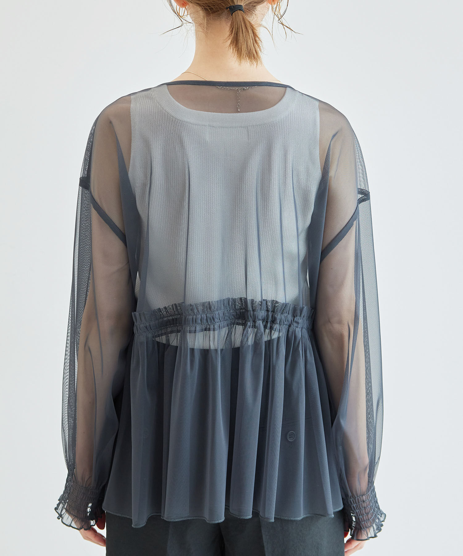 Rope&rsquo;Picnic「チュールカシュクールカーディガン」|カーディガン|