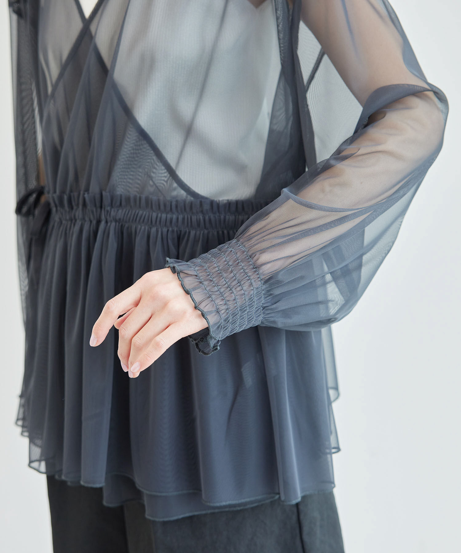 Rope&rsquo;Picnic「チュールカシュクールカーディガン」|カーディガン|