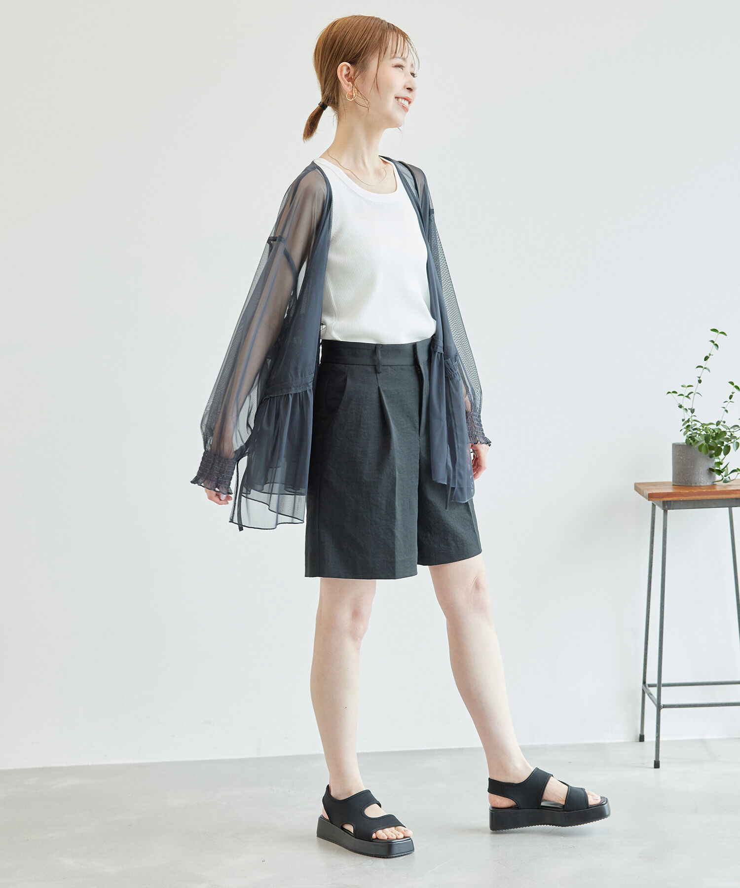 Rope&rsquo;Picnic「チュールカシュクールカーディガン」|カーディガン|