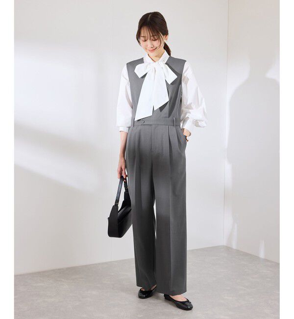 Rope&rsquo;Picnic「【UVカット・接触冷感】イージーケアオールインワン」|オールインワン|