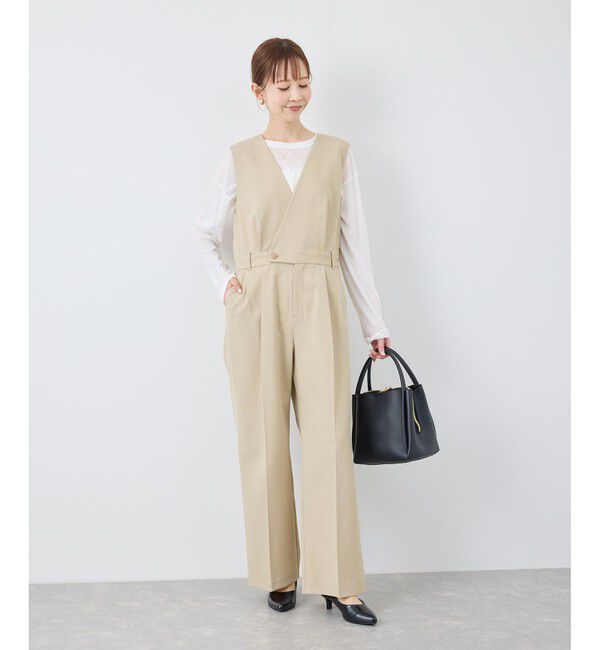 Rope&rsquo;Picnic「【UVカット・接触冷感】イージーケアオールインワン」|オールインワン|