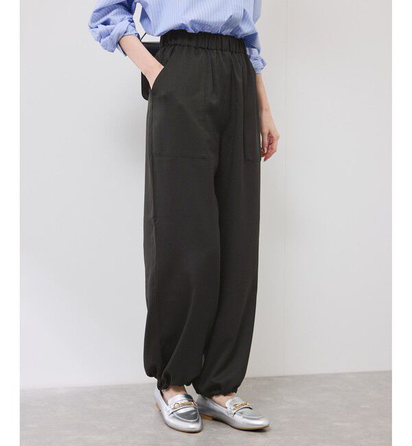 Rope&rsquo;Picnic「ドロストリラックスイージーワイドパンツ」|チノ|