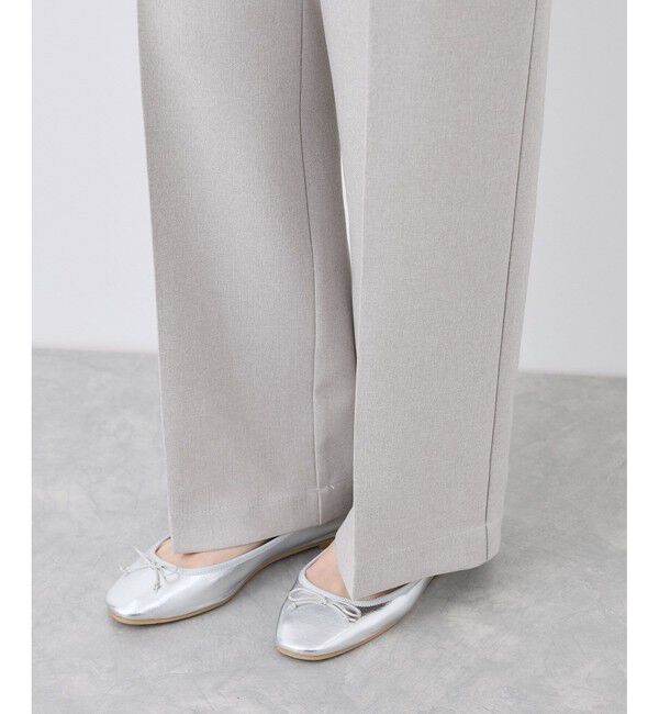 Rope&rsquo;Picnic「【3サイズ展開】ベイカーパンツ/防シワ・マシンウォッシャブル」|チノ|