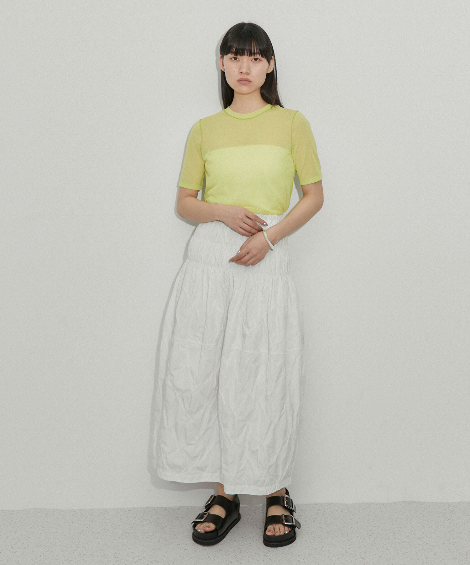 ADAM ET ROPE'「シアーハイゲージTEE」|Tシャツ・カットソー|