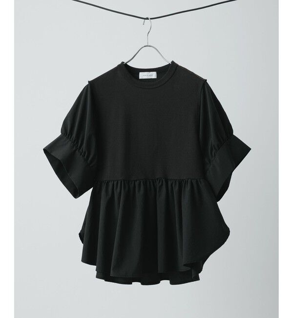 ADAM ET ROPE'「【サステナブル】バウンスカフスプルオーバー/接触冷感/UVカット」|Tシャツ・カットソー|