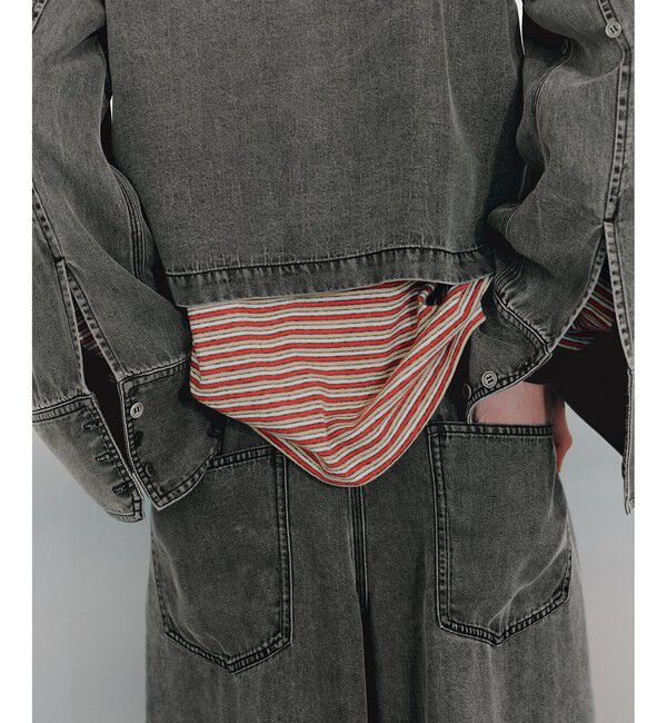 ADAM ET ROPE'「ライトデニムシャツ」|シャツ・ブラウス|