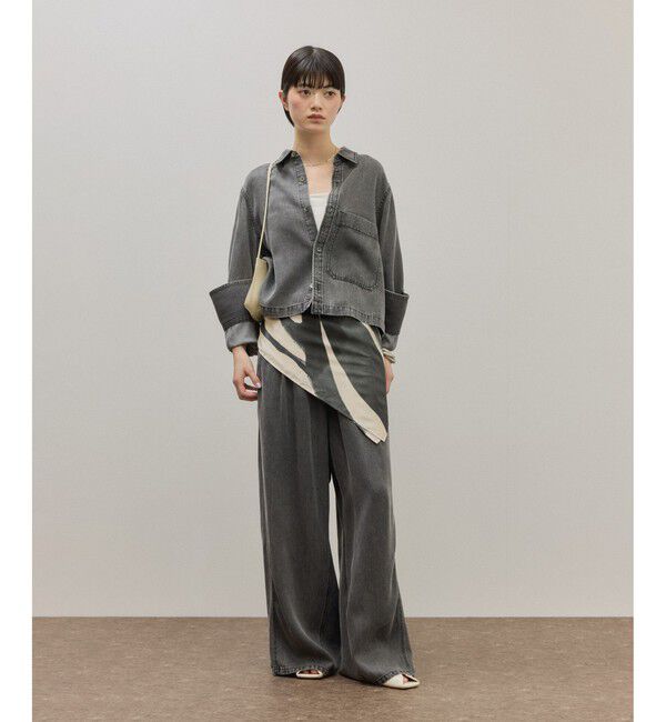 ADAM ET ROPE'「ライトデニムシャツ」|シャツ・ブラウス|