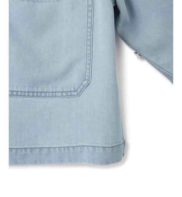 ADAM ET ROPE'「ライトデニムシャツ」|シャツ・ブラウス|