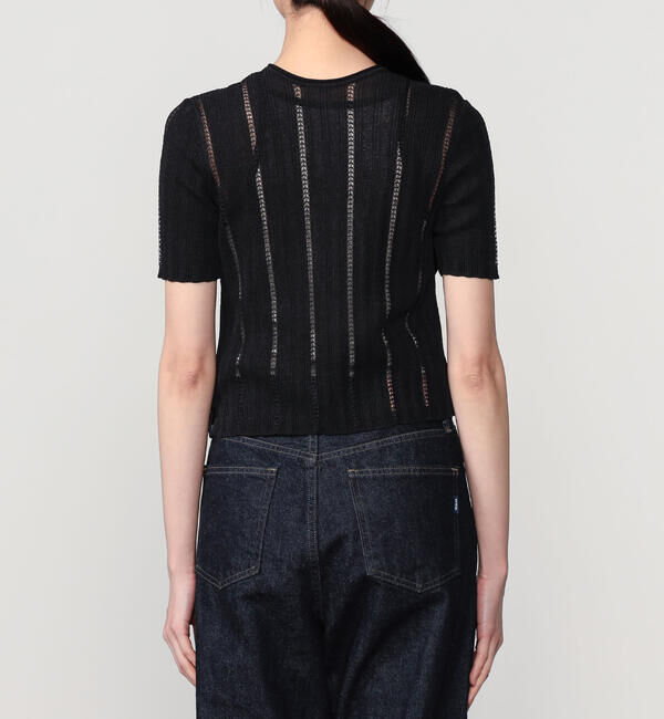  「WALANCE | ペーパーリブニット 2WAYニット WOMEN」|ニット・セーター|