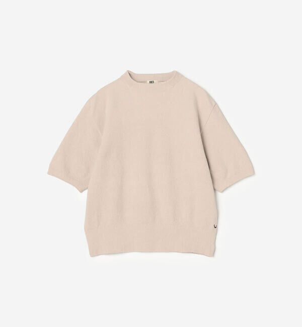 UNFIL「UNFIL | ボトルネック 半袖プルオーバー WOMEN」|ニット・セーター|