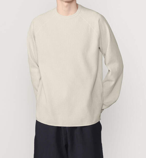  「Goldwin | ワッフルライト ロングスリーブTシャツ MEN」|Tシャツ・カットソー|IVORY