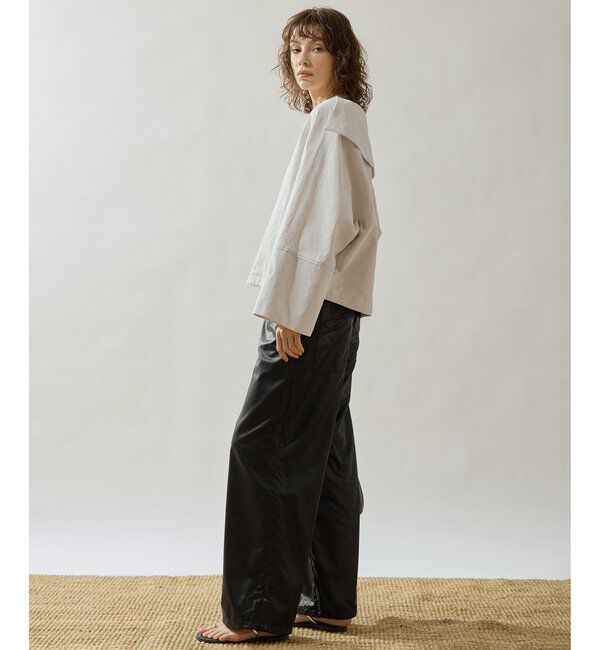 Drawing Numbers「【Drawing Numbers】コットンリネンデニムセーラージャケット」|その他|