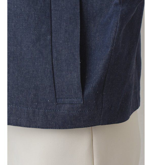Drawing Numbers「【Drawing Numbers】コットンリネンデニムセーラージャケット」|その他|