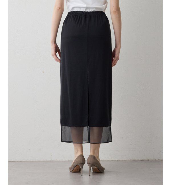 THE PAUSE「【THE PAUSE】シアーヘムタイトスカート」|スカート|