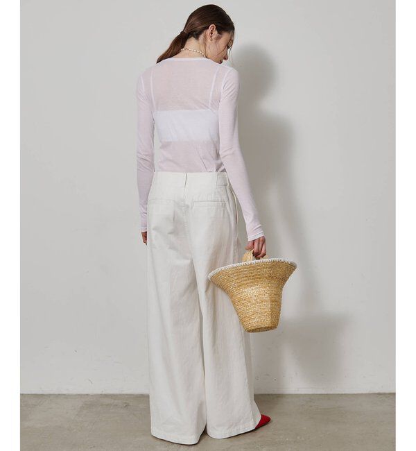  「シアーストレッチロンTEE」|Tシャツ・カットソー|