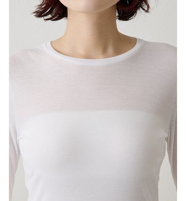  「シアーストレッチロンTEE」|Tシャツ・カットソー|