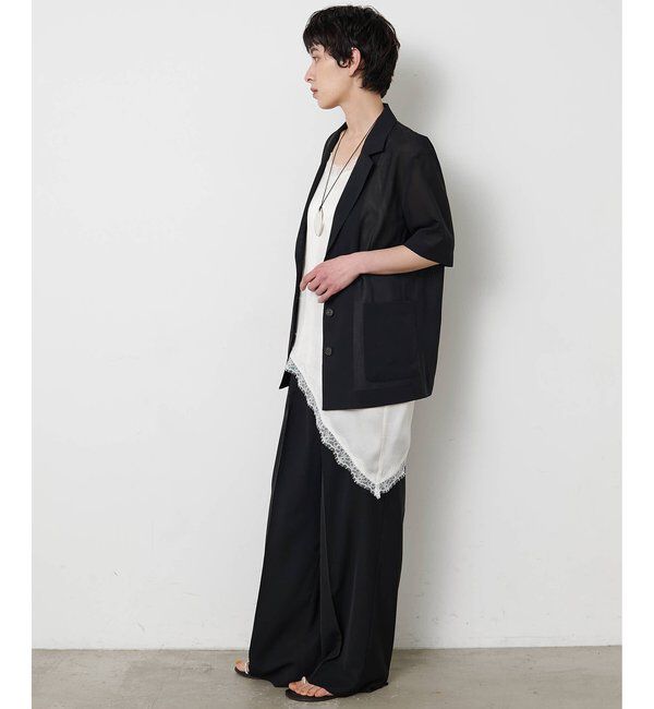 THE PAUSE「＜WEB限定＞【THE PAUSE】タックパンツ」|チノ|