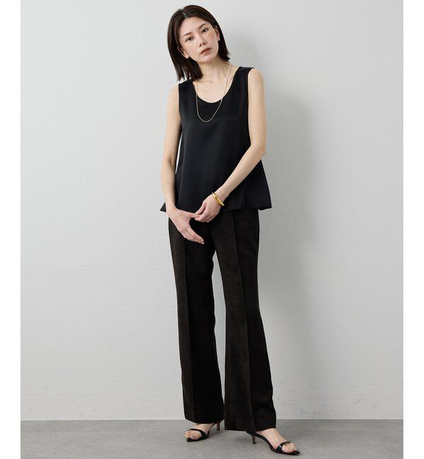 Drawing Numbers「【Drawing Numbers】ダブルサテンタンクブラウス」|シャツ・ブラウス|