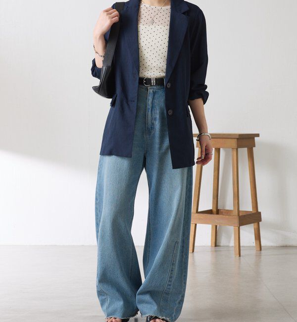  「ダブルポケットシアージャケット」|デニムジャケット|