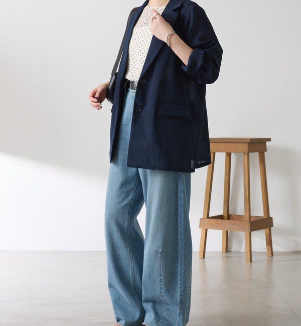  「ダブルポケットシアージャケット」|デニムジャケット|