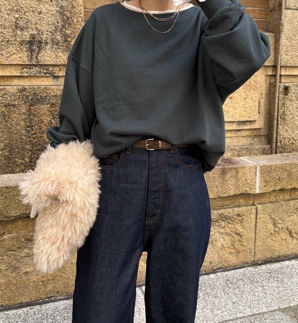  「【新色追加/毎年大人気！】裏毛スウェット」|Tシャツ・カットソー|ダークグリーン