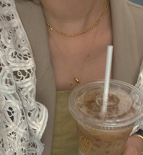  「【インフルエンサー SAKURA企画】アレルギー対応 マンテルチェーンネックレス」|ネックレス|