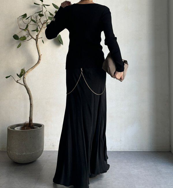  「ヘンリーネックリブニット」|ニット・セーター|