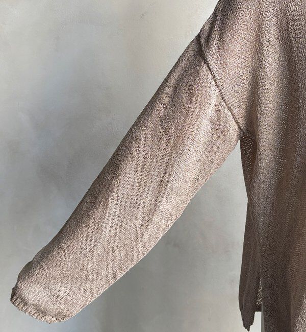  「ペーパーヤーンプルオーバー」|ニット・セーター|