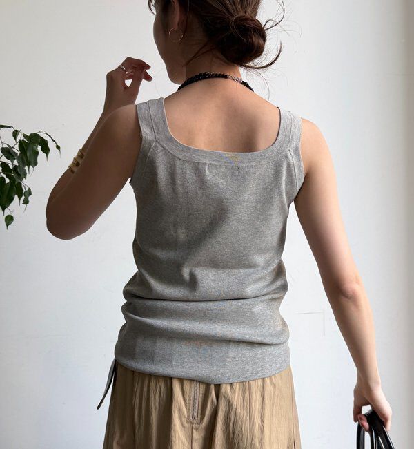  「ハイツイストニットタンク」|ニット・セーター|