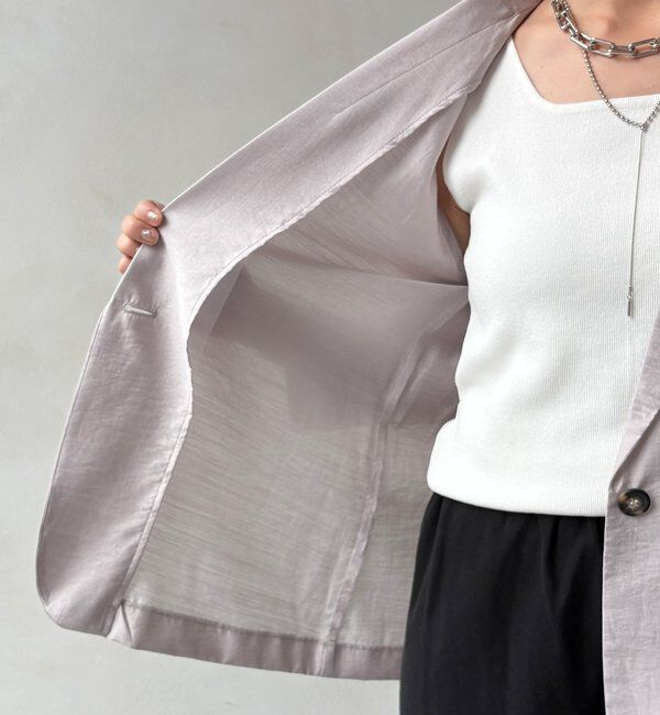  「【WEB限定】シアースラブジャケット」|テーラードジャケット|