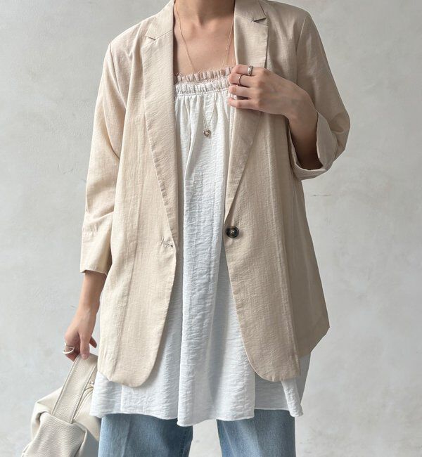  「【WEB限定】シアースラブジャケット」|テーラードジャケット|