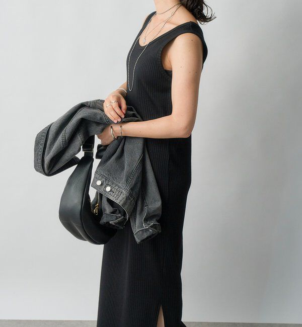  「【マイナス3kg/レビュー高評価☆】2WAYリブタンクワンピース」|ワンピース|