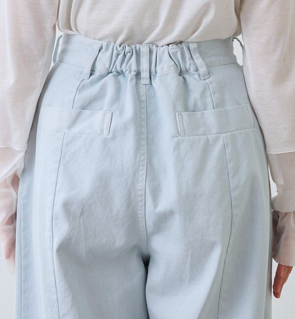  「【セットアップ着用可能】ガーメントダイコットンツイルパンツ」|チノ|