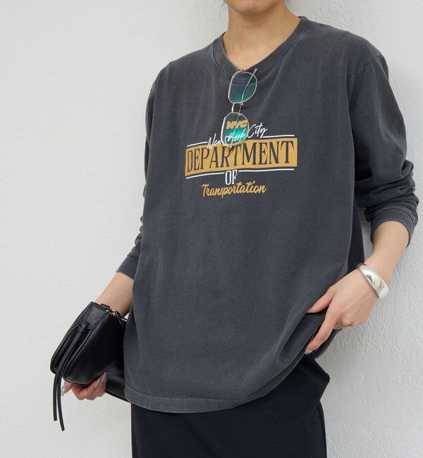  「【GOOD ROCK SPEED】NYCロゴTシャツ／別注」|Tシャツ・カットソー|チャコールグレー