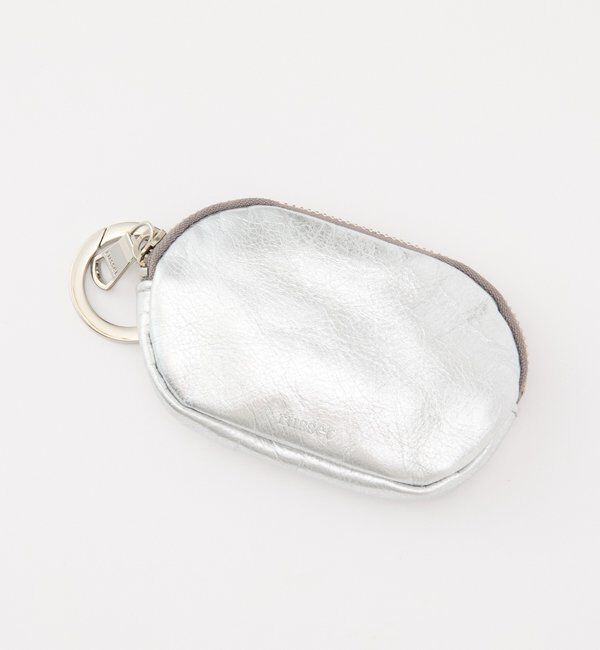  「ソフトレザーカラビナ付き横長ポーチ」|その他|