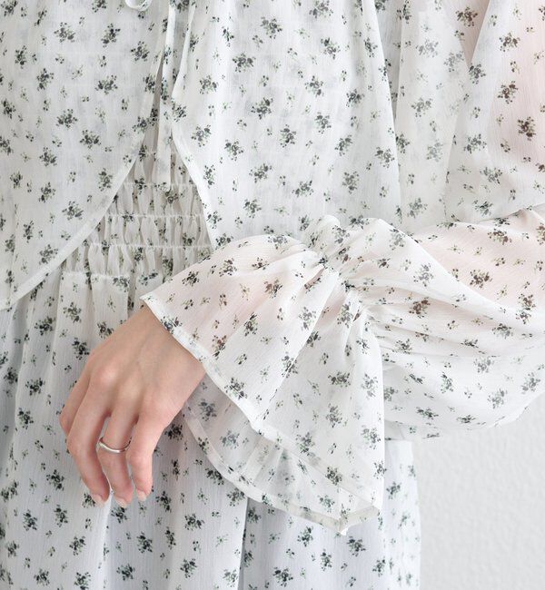  「シアーフラワーキャミボレロSET」|シャツ・ブラウス|