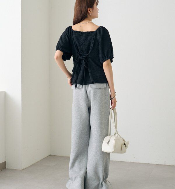  「ハートネックパフブラウス」|シャツ・ブラウス|