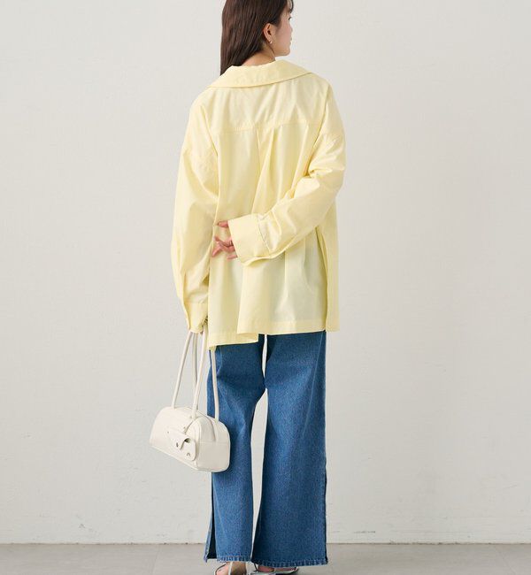  「襟付きスキッパーシャツ」|シャツ・ブラウス|