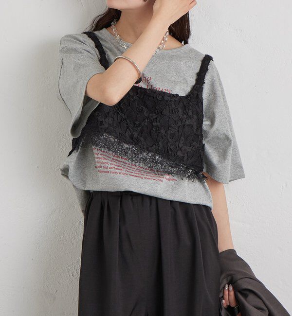  「フラワーレースビスチェ」|シャツ・ブラウス|