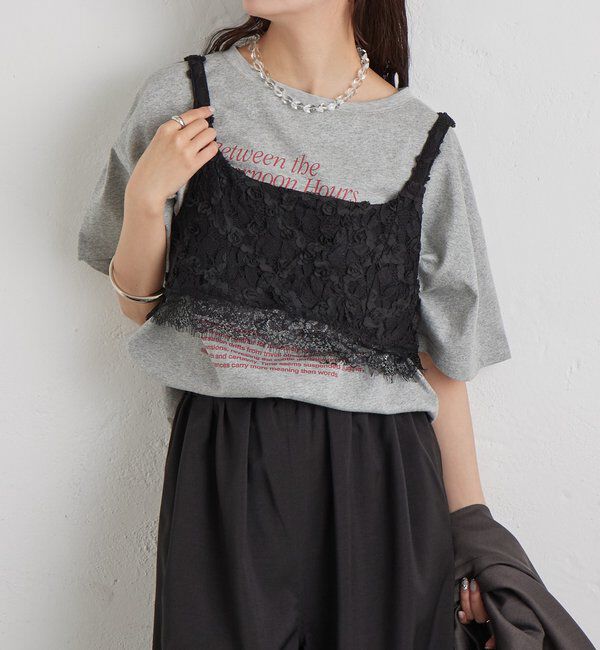  「フラワーレースビスチェ」|シャツ・ブラウス|