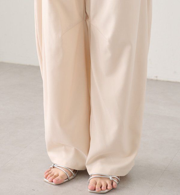  「ベルト付きボリュームスラックス」|チノ|