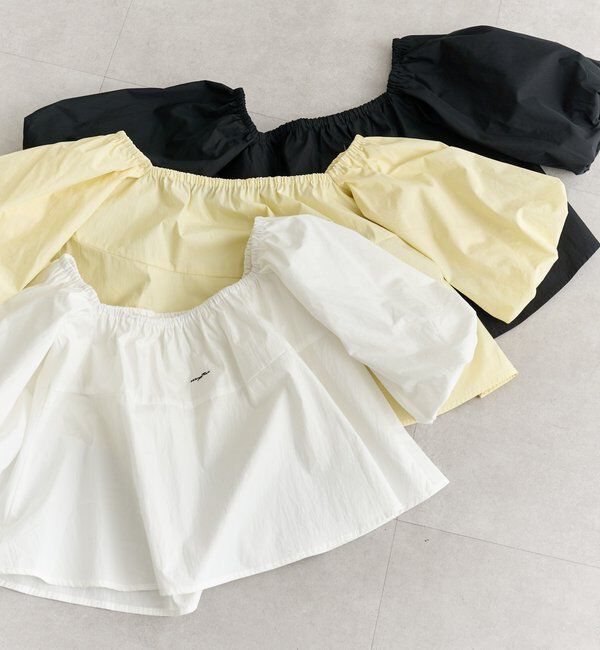  「オフショル袖バルーンブラウス」|シャツ・ブラウス|