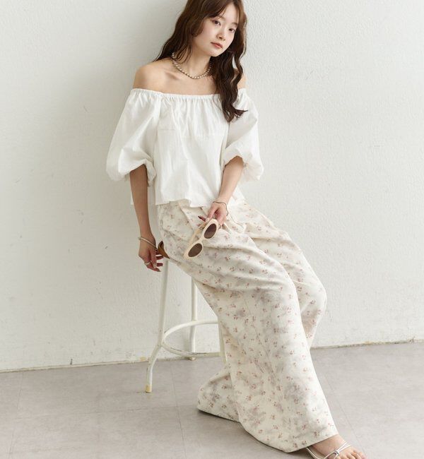  「オフショル袖バルーンブラウス」|シャツ・ブラウス|