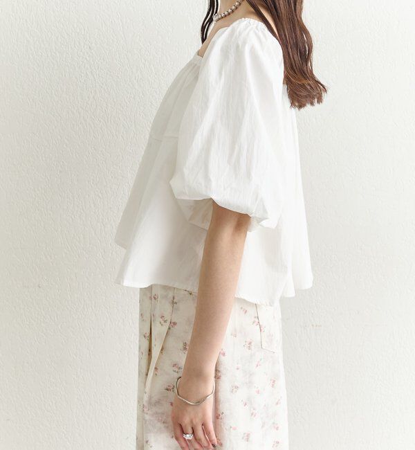  「オフショル袖バルーンブラウス」|シャツ・ブラウス|